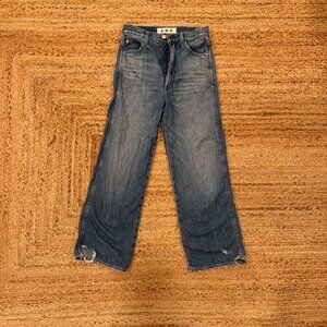 AMO High-Rise Straight Leg Jeans – Size 24